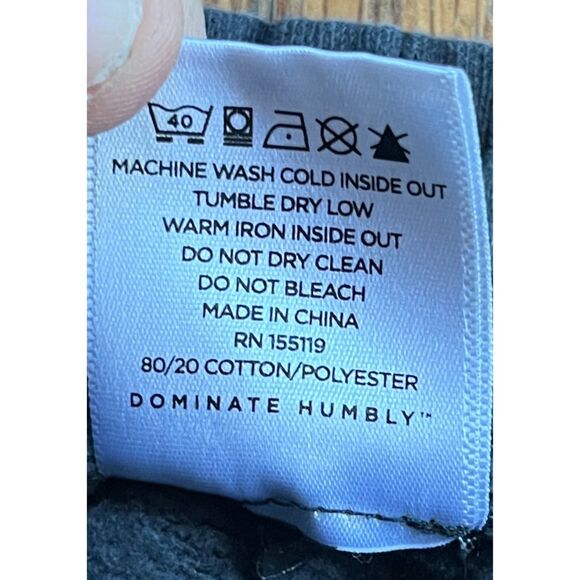 BARBELL BRIGADE Gray Camo Gym Basketball Jogger Sweatpants  Mens Size XS - Picture 4 of 10